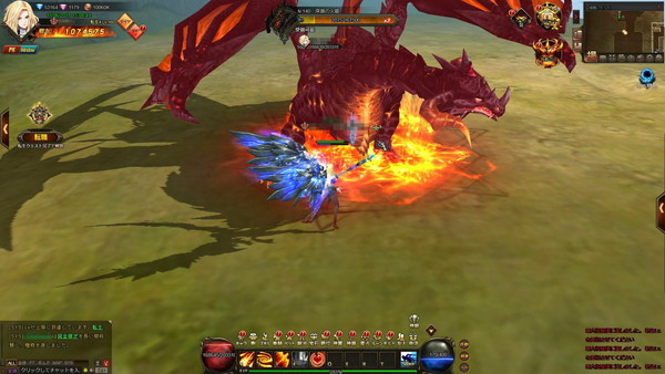 DRAGON REVENGE バトルシーン